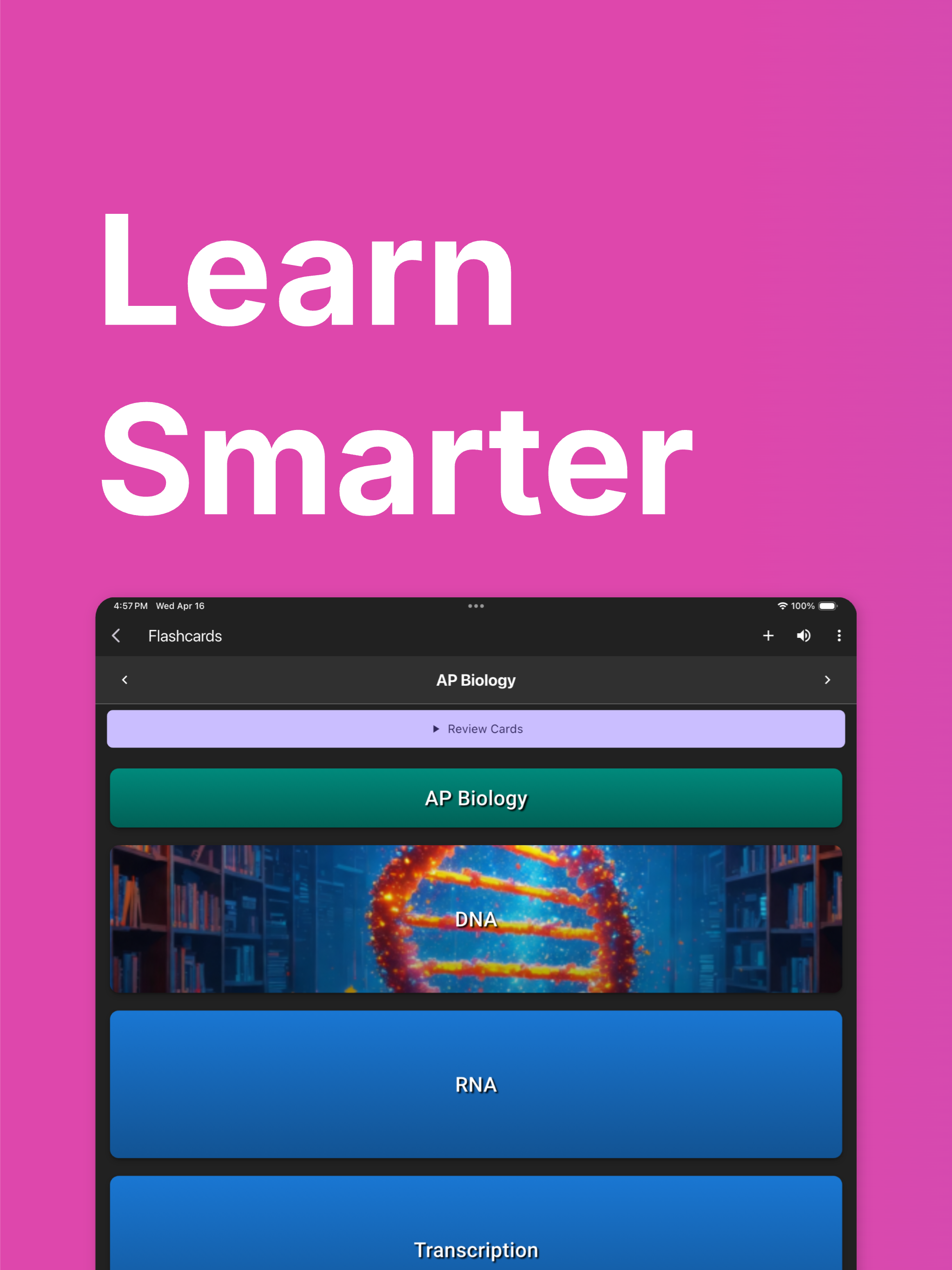 Learn Smarter with FlashOne